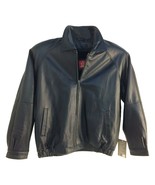 Assorted Brands, Vintage, Men&#39;s Genuine Leather Bomber (Short) Jacket, G... - £157.22 GBP
