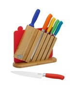 Chicago Cutlery 9 Piece Knife Block Set-Kinzie Colors - $109.76 CAD