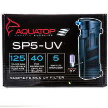 Aquatop Internal SP5-UV Submersible UV Filter Jet Black 1ea - £91.75 GBP