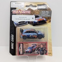Majorette WRC Hyundai i20 1:64 Rally Car Thierry Neuville Diecast New - $153.59 MXN