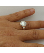 Moroccan Ring Tuareg Silver Ball Handmade Ethnic Tribal African Gypsy Hi... - $571.18 MXN