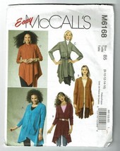 McCall&#39;s Sewing Pattern 6168 Misses Cardigan Size 8-16 - £7.14 GBP