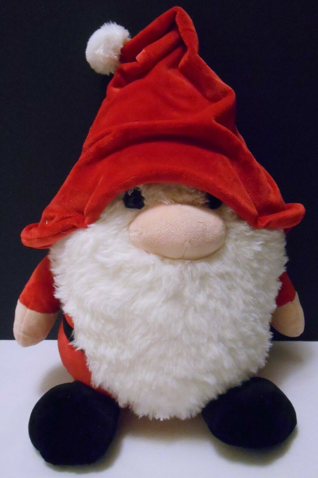 The GNOMLINS Stuffed Toy SANTA GNOMLIN Christmas Decoration or Gift 15" - $39.95