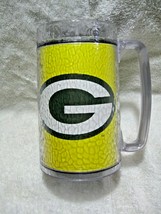 Nfl Licensed World Champion Green Bay Packers Hammered Look Plastic Mug-Lambeau! - £12.02 GBP