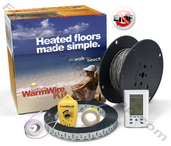 SunTouch Radiant Floor Heating WarmWire Kits 500 sq - £2,748.18 GBP