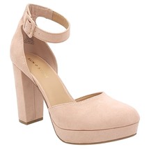 Sun + Stone Women Platform Ankle Strap Heels Estrella Size US 9.5M Blush... - £19.38 GBP