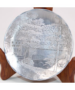 Wendell August Forge Covered Bridge Coaster Aluminum Hand Hammered 4 1/2... - $11.64