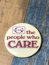 Giant The People Who Care Supermarket Grocery Store Pinback Button Pin V... - £5.58 GBP