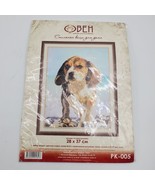 Obeh Aries Counted Cross Stitch Kit Beagle Dog 28x37cm OV-0005-PK Made i... - $24.70