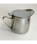 Vintage Edward Don Stainless Steel Flip Top Lidded Creamer Syrup Japan   - €7,91 EUR