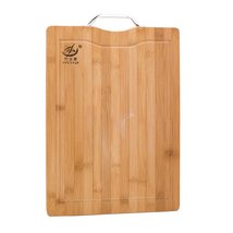 THY COLLECTIBLES Organic Bamboo Cutting Board w/Juice Groove - Kitchen Chopping  - $19.50