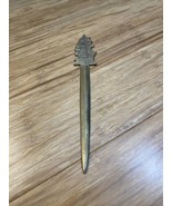 Vintage Brass Ship Boat Letter Opener KG JD - $20.37 CAD