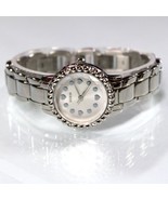 NEW GUESS W097L1 Silver Tone Chain Stainless Steel  Women Small Dial Watch - £60.14 GBP