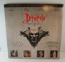 Bram Stroker&#39;s Dracula Laserdisc 2 disc Set Keanu Reeves Horror Laser - £11.00 GBP