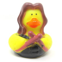 Rock Star Rubber Duck 2&quot; Drummer Toy Band Ducky Squirter Bath Toy US Seller  X - $8.66