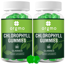 Set of 2 Chlorophyll Gummies - Sugar Free Unfiltered ACV & Vitamin D Exp 3/25 - £14.34 GBP