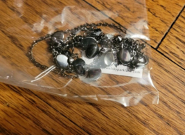 Park Lane obsidian necklace b83 16” - $29.99