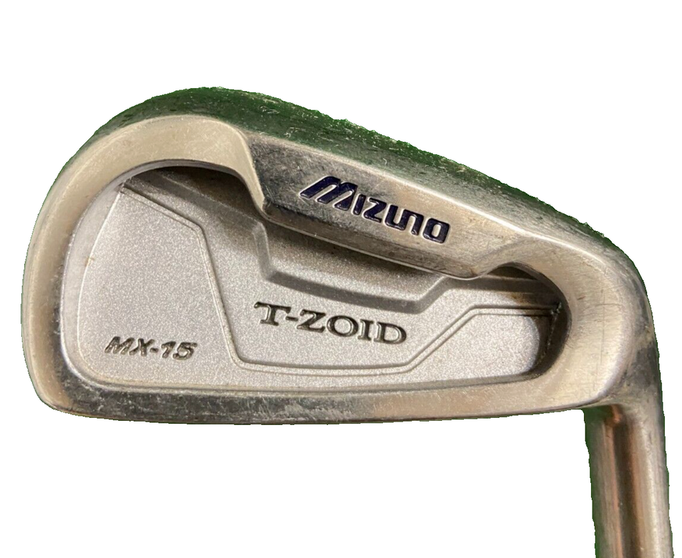 Mizuno T-Zoid MX-15 6 Iron 28 Hosel Men's RH Dynalite S300 Stiff Steel 37.5" - $19.73
