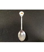 Vintage Alabama Camellia Collectible Silver Spoon Souvenir - $9.99