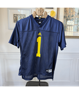 Youth Adidas University of Michigan Wolverines Football Jersey L 14-16 - $31.96 CAD