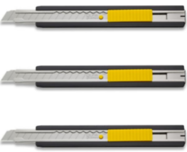 OLFA 154K SMALL UTILITY KNIFE CUTTER BLADE 9mm S-TYPE 3SET - $768.93 MXN