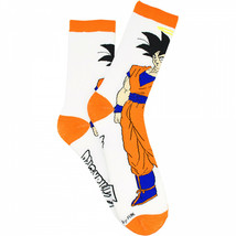 Dragon Ball Z Son Goku Character Crew Sock Multi-Color - £11.75 GBP