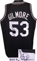Artis Gilmore signed Black TB Custom Stitched Basketball Jersey HOF 11 XL- Leaf  - £87.87 GBP