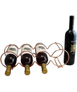 Rose Gold Stacking Table Top Wine Rack Each Holds 4 Bottles Rosegold - $17.63 CAD