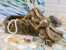 Ebros Deep Sea Kraken Octopus Skull Treasure Jewelry Decorative Box Figurine - £34.32 GBP