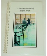 21 Watercolors By Horst Wolf Booklet archival inks on paper 2003 Vintage - £13.30 GBP