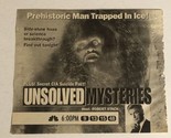 Unsolved Mysteries Tv Guide Print Ad Robert Stack TPA11 - $5.93
