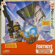 Fortnite Battle Royale Collection: Port-A-Fort Playset &amp; Infiltrator Figure - £9.94 GBP