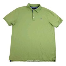 Banana Republic Mens Polo Shirt Size Large Green Short Sleeve Collared - £13.95 GBP