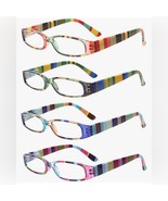 Noperwis Multicolored Slim Readers Glasses 3.50 Pack of 4 NIB - $18.70