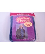 New JoAnn Essentials Fabrics No Sew Fleece Fancy Fringe Scarf Kit. - £15.69 GBP