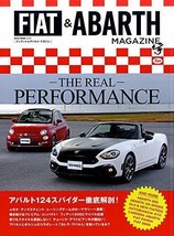 Fiat&amp;Abarth Magazine The Real Performance Japanese Book Carrera Panda - £263.61 GBP