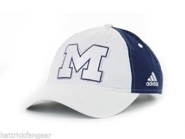 Michigan Wolverines adidas Women&#39;s Rhinestone NCAA College Adjustable Cap Hat - £14.25 GBP