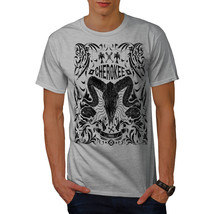 Wellcoda Indian Skull Vintage Mens T-shirt, Animal Graphic Design Printed Tee - £14.87 GBP+