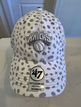 NY Knicks NBA Women’s Cheetah’47 brand Clean Up Adjustable Cap - £11.87 GBP