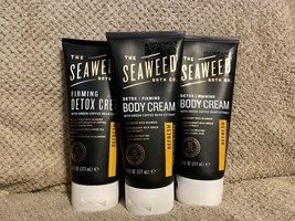 The Seaweed Bath Co. Firming Detox Cream, Refresh Scent, 6 Fl Oz, Lot Of 3 - £34.94 GBP