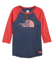 The North Face Ic Tri-blend 3/4 Tee Big Girl Size Xl New W Tag - £27.52 GBP