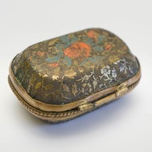 Pill Box Miniature Ornate Brass Clay Enamel With Chain-
show original title

... - £32.05 GBP