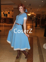 Anastasia Blue Dress, Anastasia Princess Cosplay Costume - $99.00