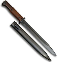 Museum Replicas German WWII K-98 Bayonet Knife, 15in. with Blued Steel S... - €61,54 EUR