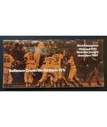 Baltimore Orioles 1971 MLB Baseball Media Guide - £5.21 GBP