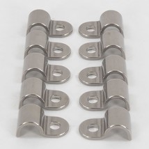 Stainless Steel Brake Line Mounting Tab Clamp, For Throttle Cable Or 3/1... - $20.00+