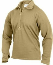 PRE-OWNED Gen Iii Mid Weight L2 Cold Weather Shirt Coyote Waffle Ecws All Sizes - £30.92 GBP