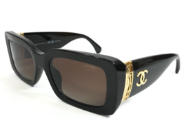 Chanel Sunglasses 5534-A c.1460/S9 Brown Gold Asian Fit Brown Gradient Polarized - $415.79