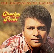 Charley Pride Happiness Of Having You Album 1975 Vinyl Record 33 12&quot; VRE1 - £7.97 GBP