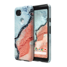 Google Earth Live River Protective Case for Pixel 2 XL Back Cover Blue O... - £6.69 GBP